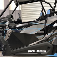 Polaris RZR XP 1000 /900 and  XP Turbo Aluminum Lower Doors Inserts  2 DOORS MODELS 